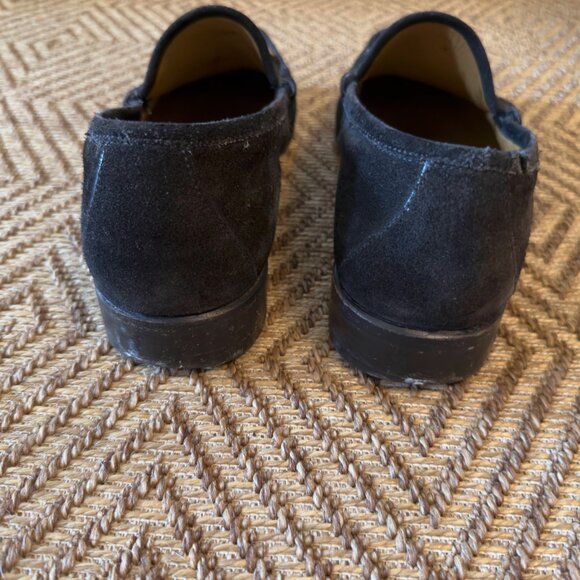 Men's 11 Gucci Horsebit Loafer Black Suede with Box and Dust Bags - Picture 6 of 12